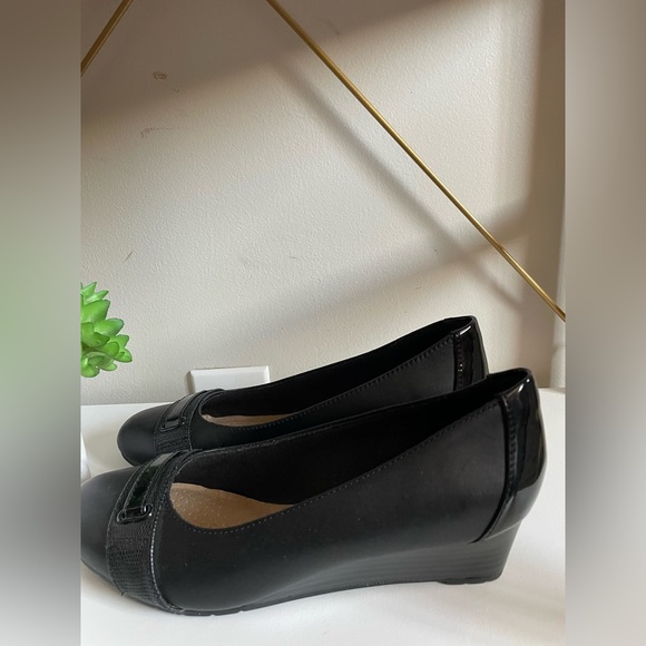 Clark's Collection wedge pump shoes, size 36, black - Picture 5 of 5